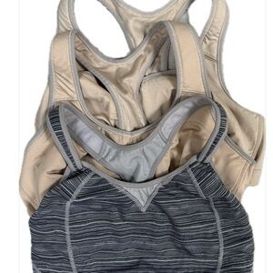 Athleta and Brooks Sports Bra Lot 38C